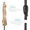 Best Choice Products 7.5ft Heavy-Duty Outdoor Market Patio Umbrella w/ Push Button Tilt, Easy Crank